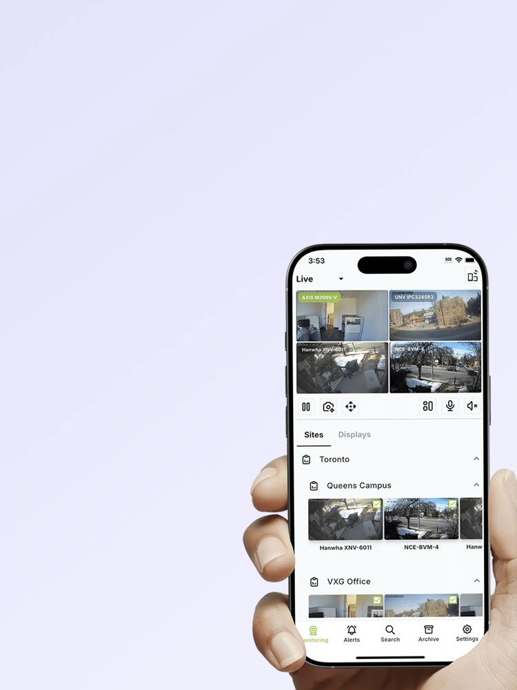 VXG Cloud Video Management System
