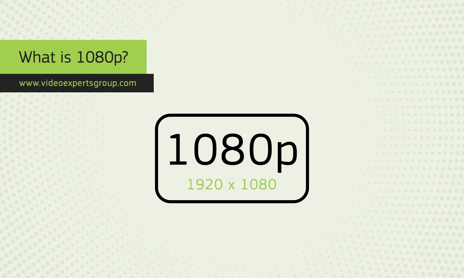 What is 1080p?