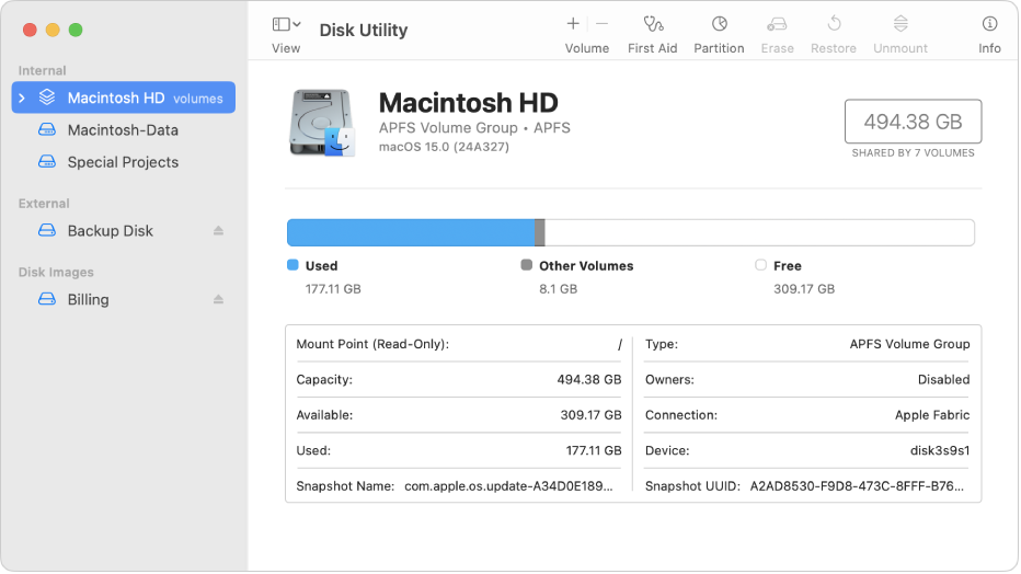 Mac Disk Utility