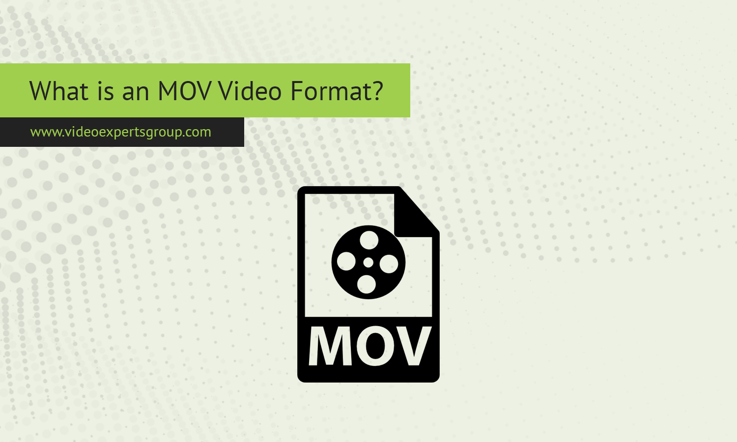 What is a MOV Video Format?