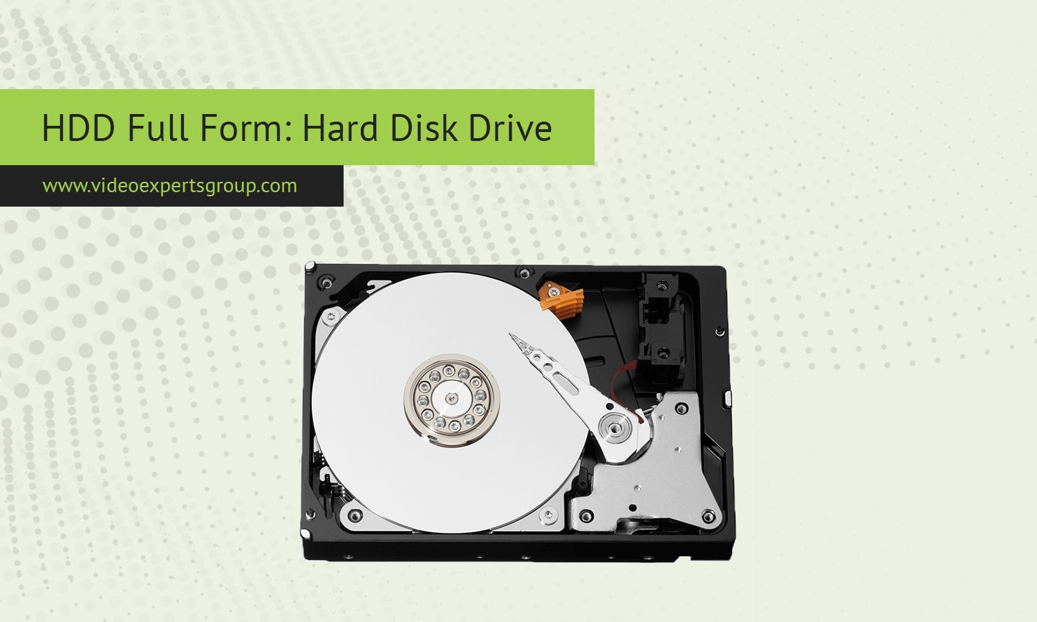 HDD Full Form: Hard Disk Drive