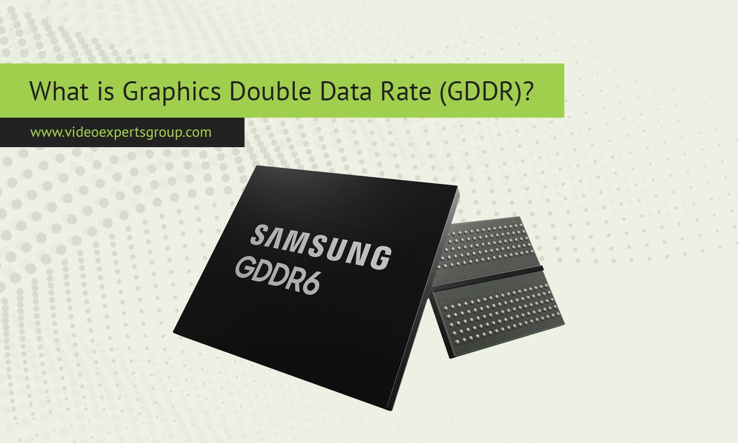 What is Graphics Double Data Rate (GDDR)?