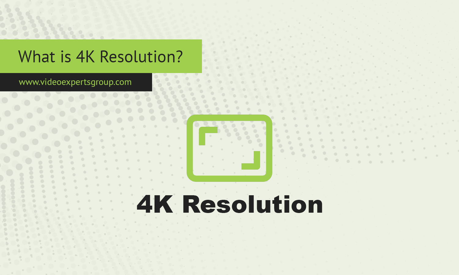 What is 4k Resolution?