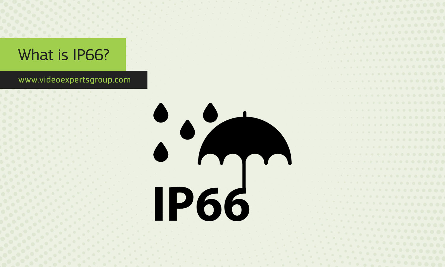 What is IP66? Meaning