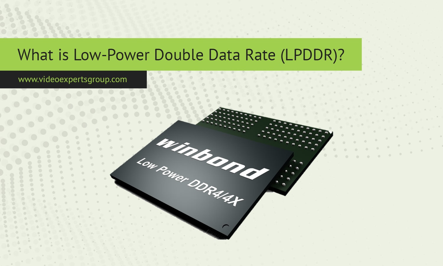 What is LPDDR (Low-Power Double Data Rate)?