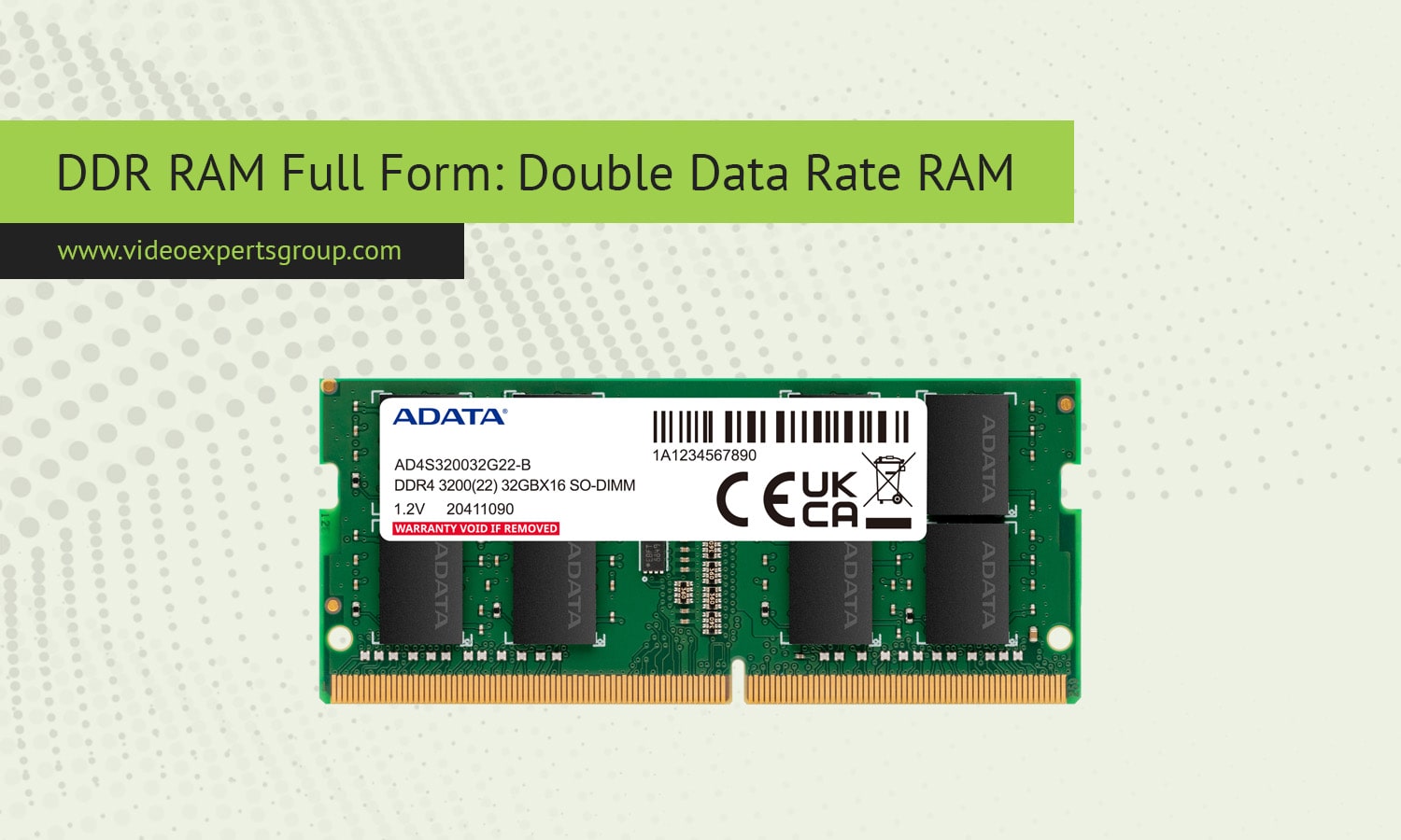 DDR RAM Full Form: Double Data Rate RAM