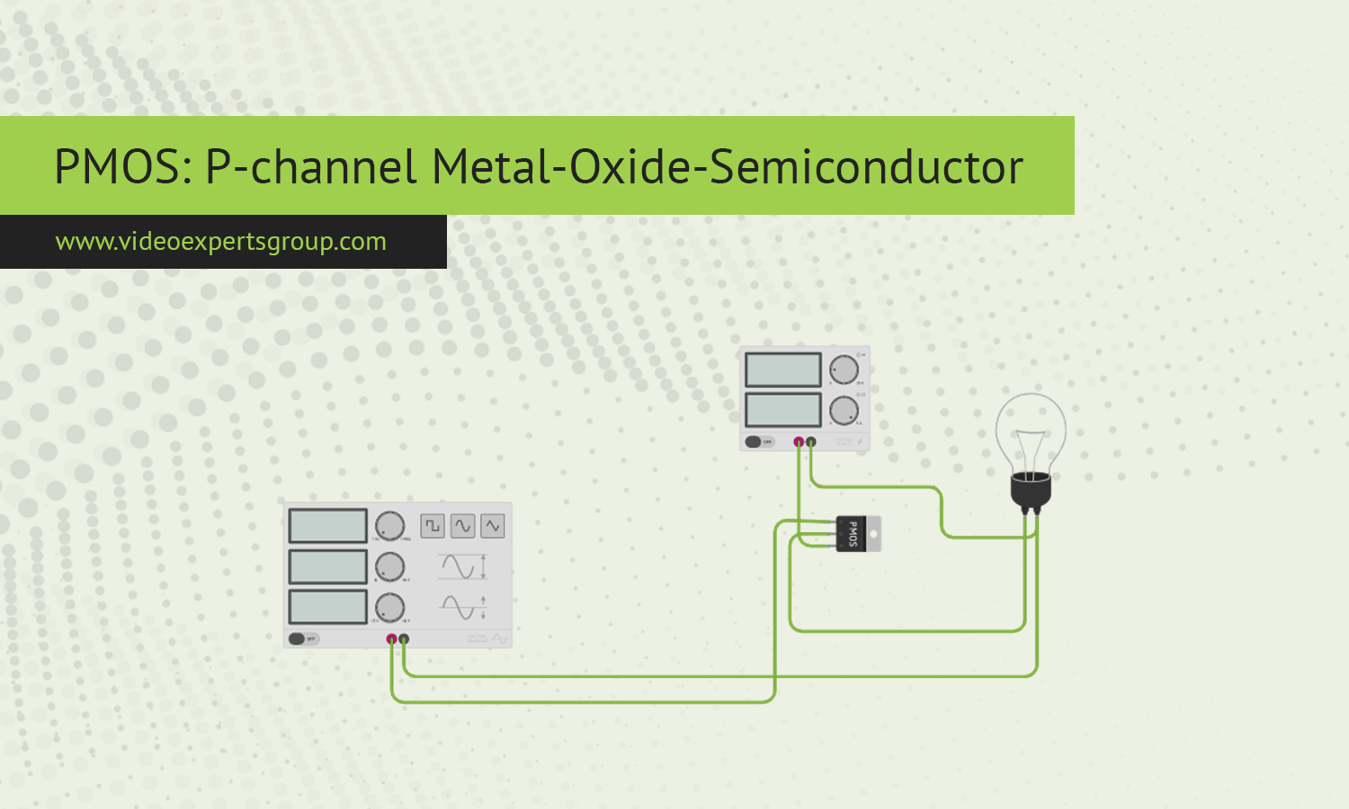 PMOS: P-channel Metal-Oxide-Semiconductor