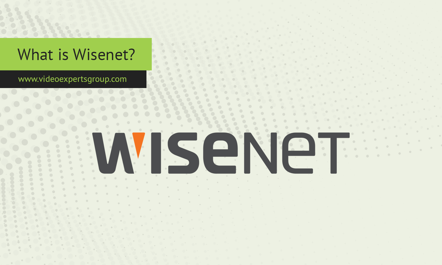 What is Wisenet?