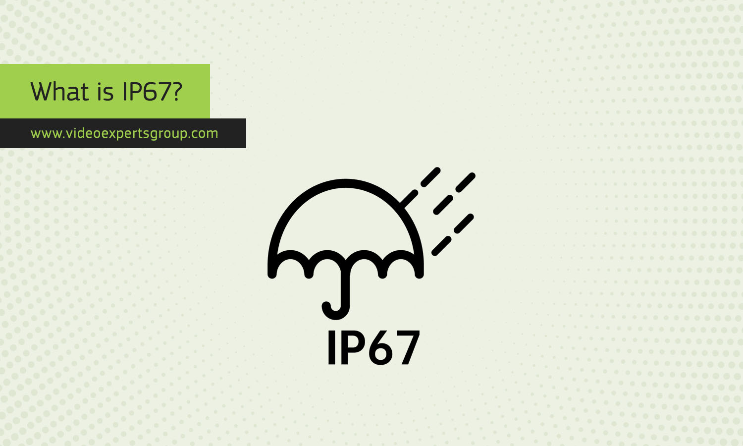 IP67 Waterproof Meaning